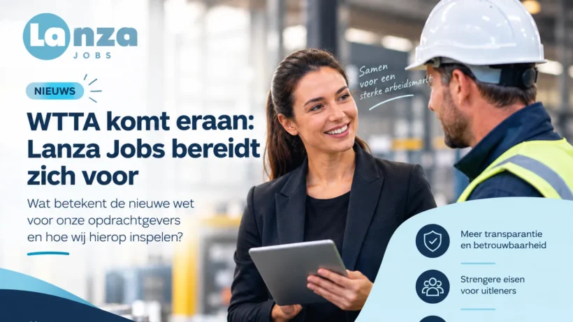 WTTA komt eraan: Lanza Jobs bereidt zich voor
